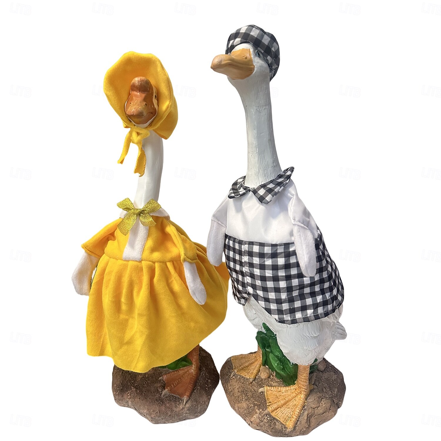 Goose Dress Up Holiday Party Home Decor Creative Fruit Pattern Series Porch Goose Set for Cement Goose Statue Outdoor Decor 2026 - GBP 11.49 Goose Dress Up Holiday Party Home Decor Creative Fruit Pattern Series Porch Goose Set for Cement Goose Statue Outdoor Decor 2026 - GBP 11.49