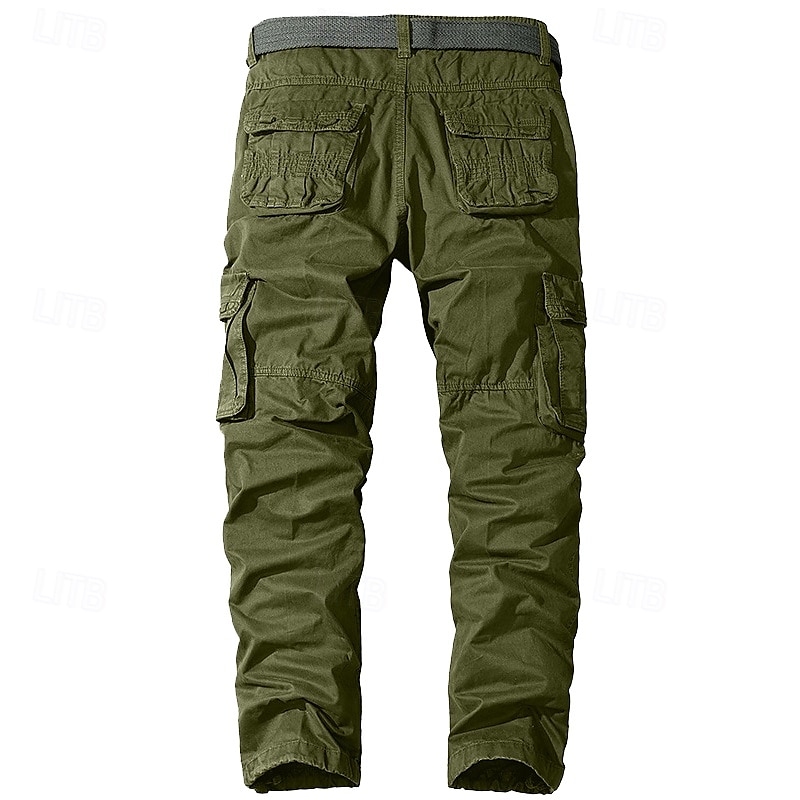 Per uomo Pantaloni cargo Pantaloni da lavoro Pantaloni da escursione Multi tasca Gamba dritta Liscio Traspirazione umidità Indossabile Lunghezza intera Esterno Giornaliero Campeggio e hiking Di del 2025 a $32.99 –P10