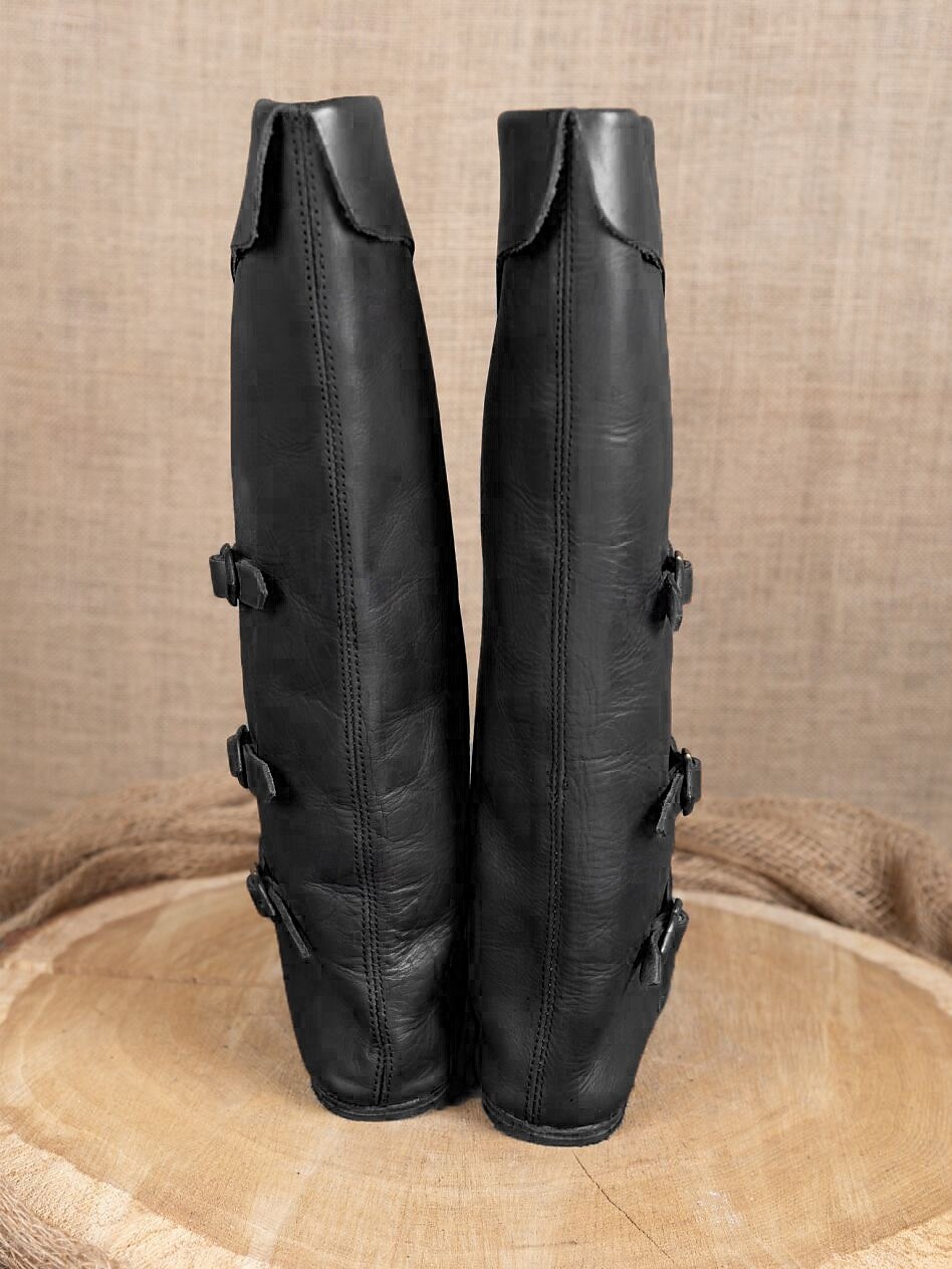 Medieval Renacimiento Zapatos Botas hasta la rodilla Botas planas de jazz Hombre Celta Pirata Víspera de Todos los Santos Mascarada Rendimiento LARP Feria Ren Adulto Zapatos 2025 - $51.99 –P8