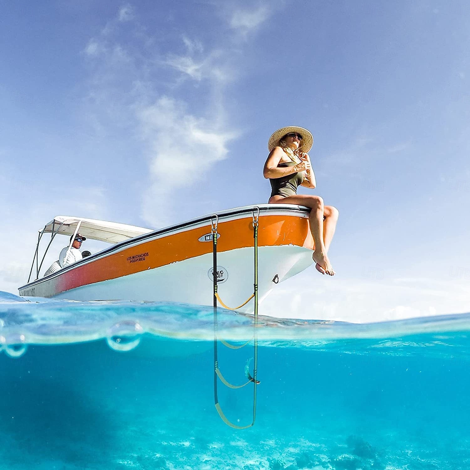 Detachable Rope Ladder For Lnflatable Boats,Jet Skis, Cruise, Assist Boat Folding Ladder 2026 - $29.99 –P6