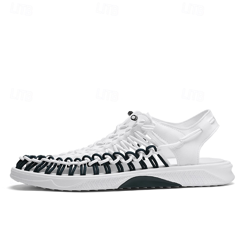 Herren-Sneaker in Rot und Marineblau, Laufschuhe mit einzigartigem Schnürdesign und gepolsterter Sohle für Sport und Freizeit 2025 - $46.99 –P4