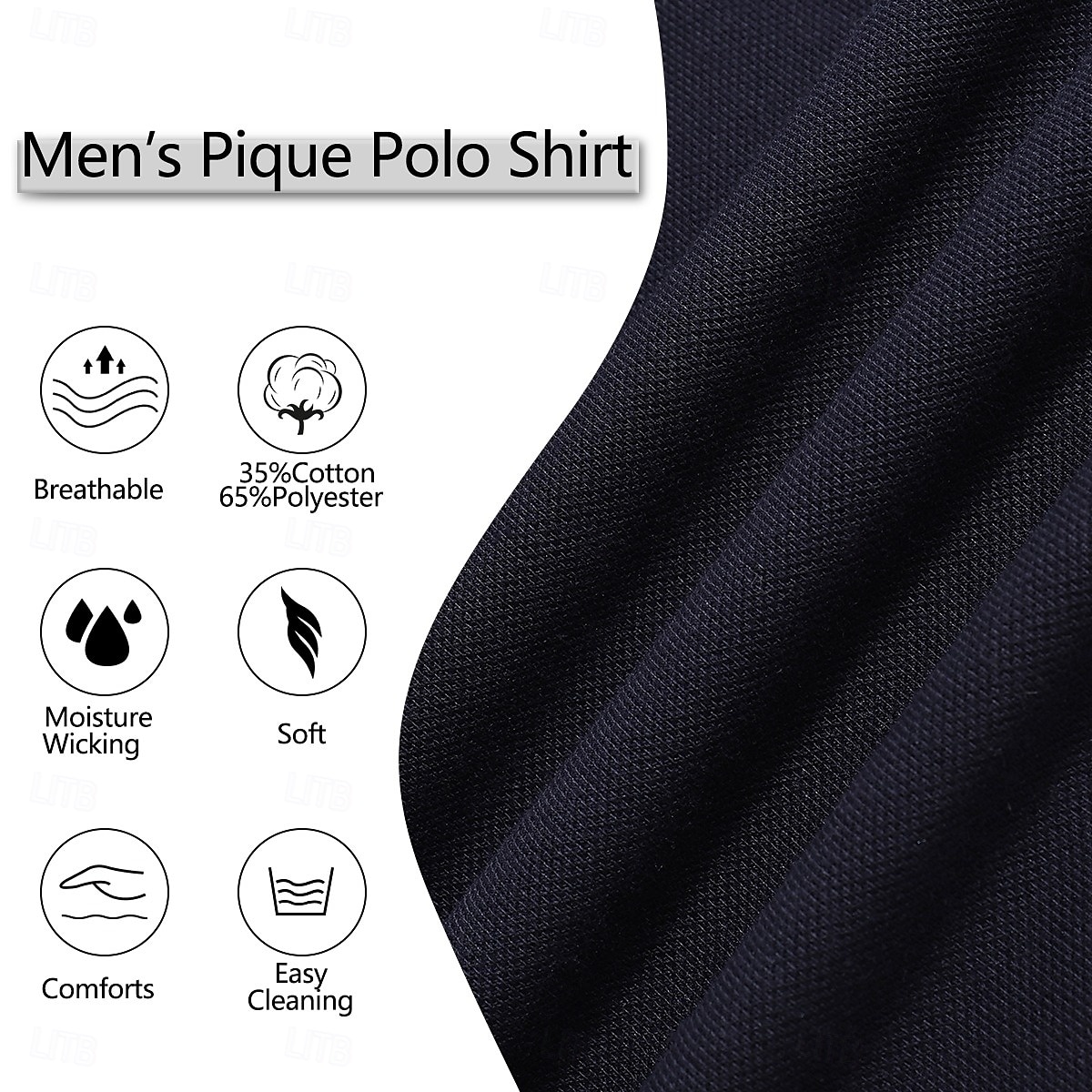 Herren Baumwoll-Poloshirt Golfshirt Geschäft Revers Kurzarm Mode Basic Farbblock Patchwork Bestickt Sommer Weinrot Schwarz Grün aschgrau Dunkel Blau Hellblau Baumwoll-Poloshirt 2025 - $22.99 –P3