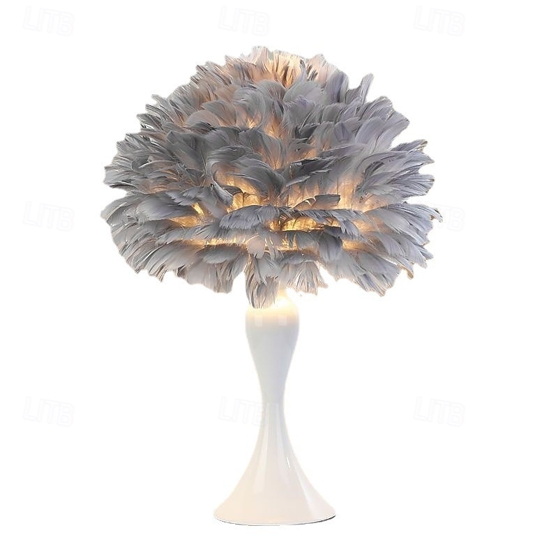 Настольная лампа / Прикроватные светильники Окружающие Лампы / Декоративная Современный современный Назначение Спальня / Девочки Металл 110-120Вольт / 220-240Вольт Белый / Розовый / Красный 2026 - $112.99 –P6