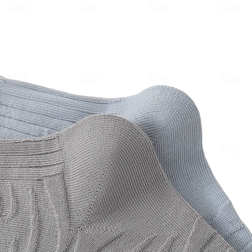 Men 1 Pair Socks Black White Color Plain School Formal Outdoor Plain Thin Summer Daily Casual 2026 - $4.49 –P8