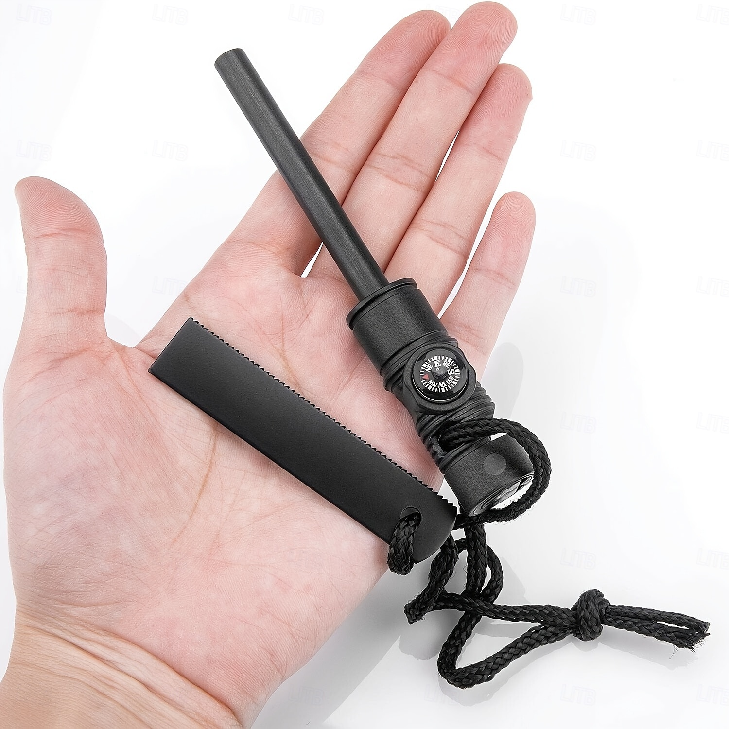 Kit accendifuoco portatile di alta qualità con selce e acciaio - strumento di sopravvivenza compatto e multiuso con barre di magnesio, spago esca per campeggio, escursionismo, EDC e situazioni di del 2025 a $7.99 –P1