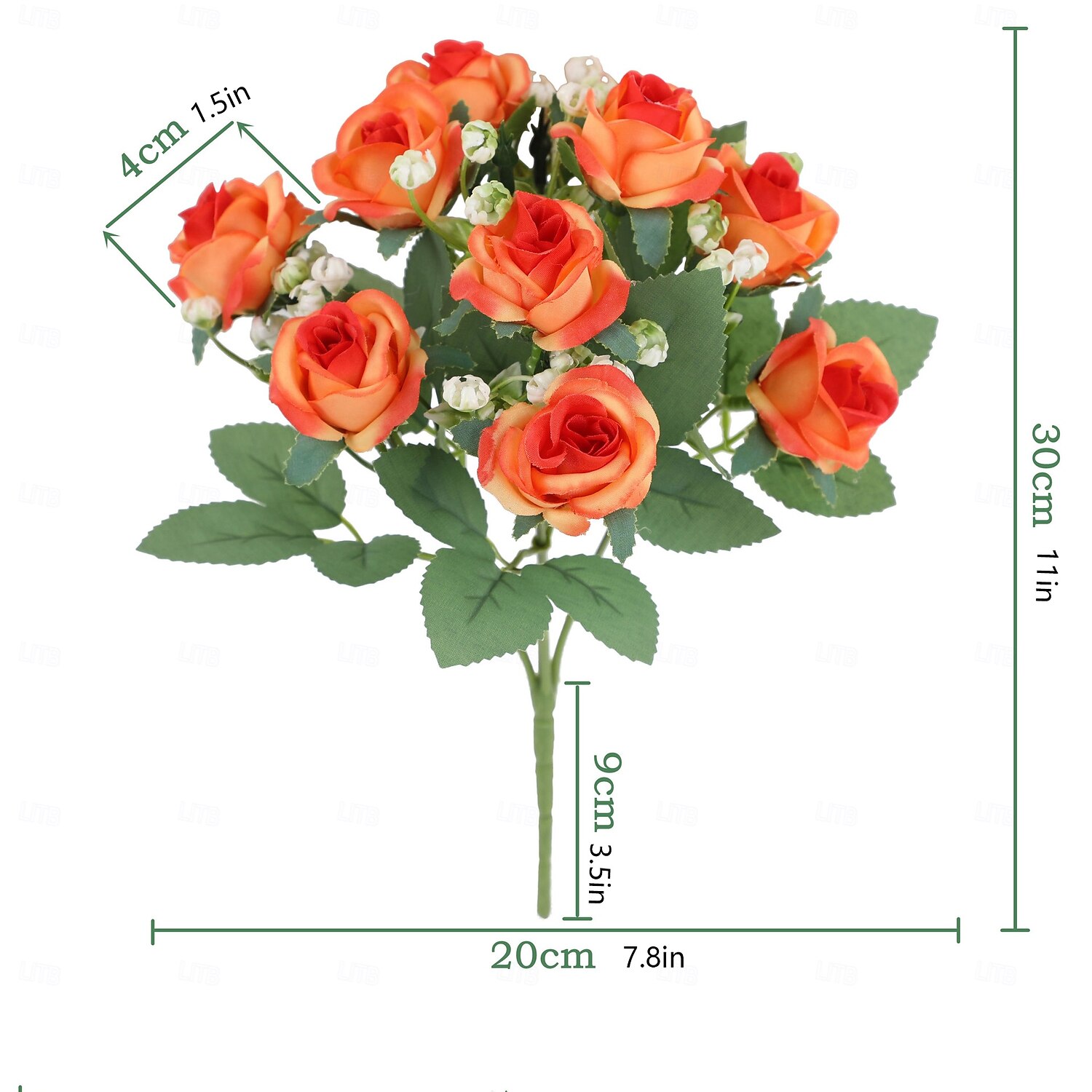 τεχνητό μπουκέτο τριαντάφυλλων για γάμο, μεγάλη σύνθεση με ψεύτικα λουλούδια, σκηνικό φωτογραφίας νύφης, ψεύτικα λουλούδια για το σπίτι, επιφάνεια εργασίας, επιτραπέζιο, διακόσμηση πάρτι 2025 - $11.49 –P6
