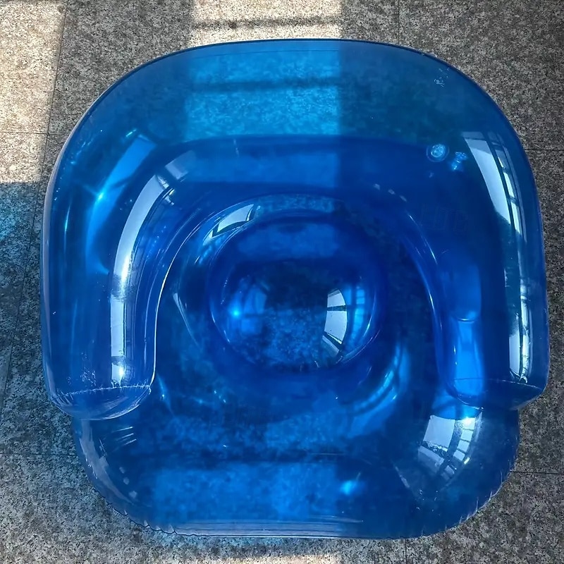divano gonfiabile trasparente per interni ed esterni, sedia portatile da campeggio del 2025 a $18.49 –P6