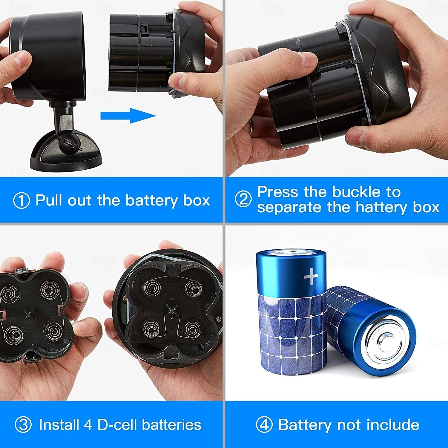 Motion Sensor Outdoor Lights, Battery Motion Sensor Light Outdoor Ip65 Waterproof 2025 - $30.99 –P7