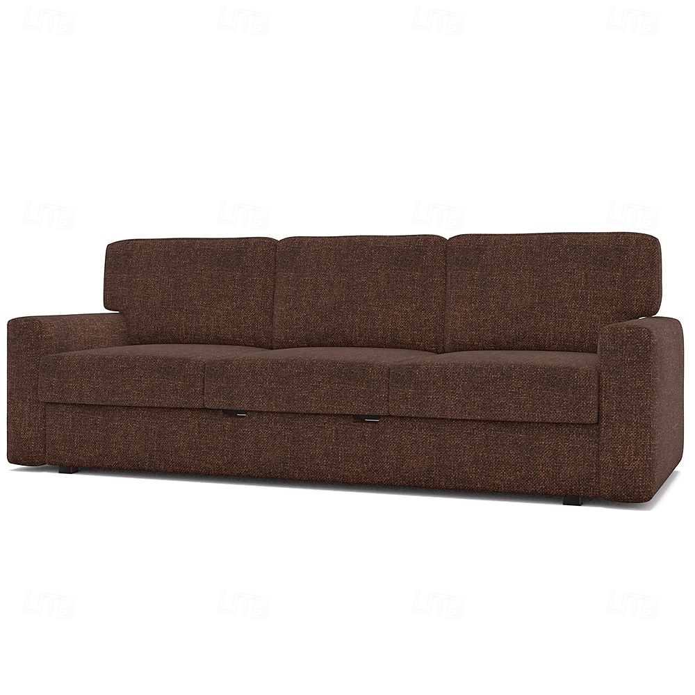Sofabezug passend für Bårslöv-Sofa, einfarbig, gesteppte Polyester-Schonbezüge 2025 - $165.99 –P14