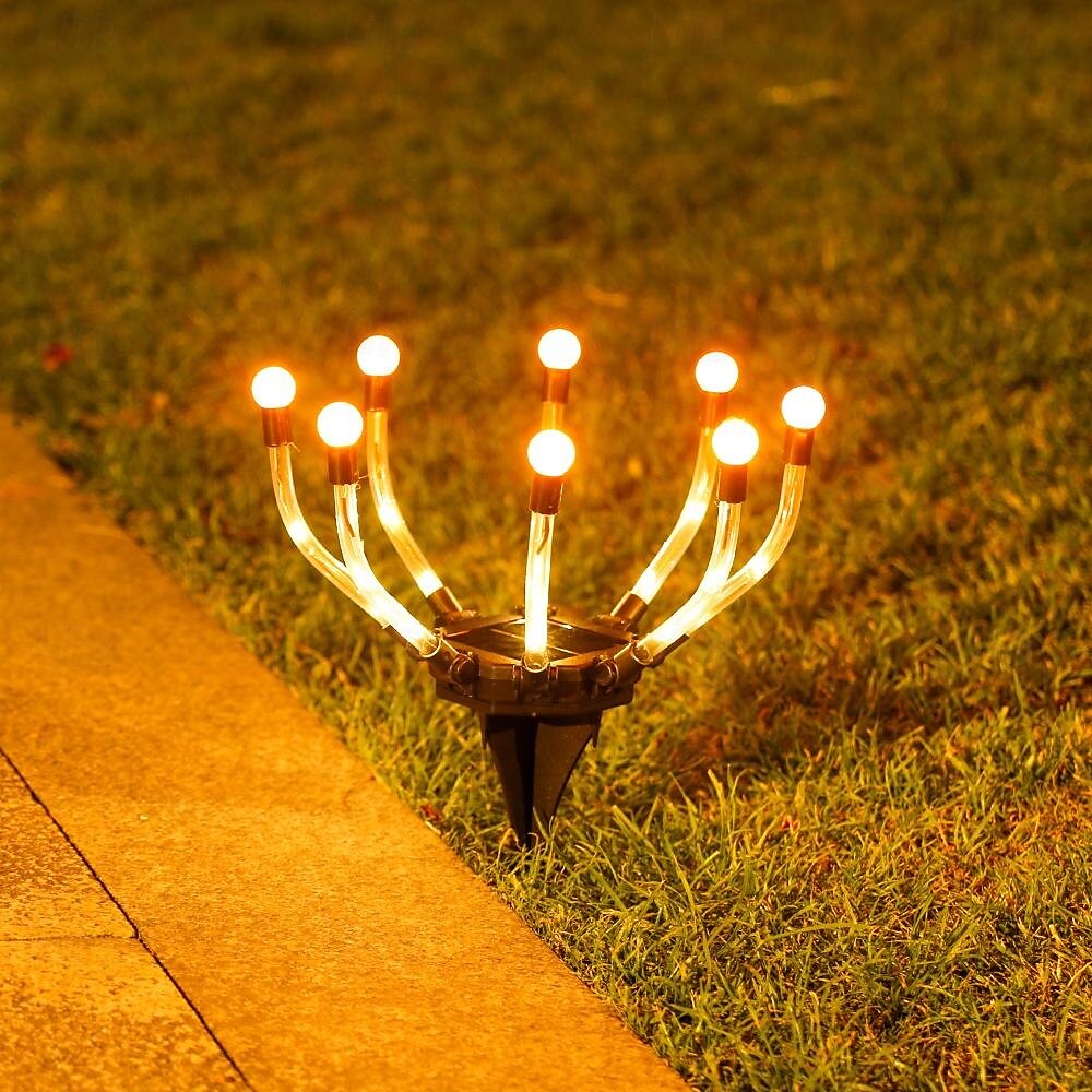 1pc solaire luciole chemin lumières souterrain lumière extérieure cour chemin cour jardin camping paysage décoratif paysage lumière de 2025 ? $16.49 –P4