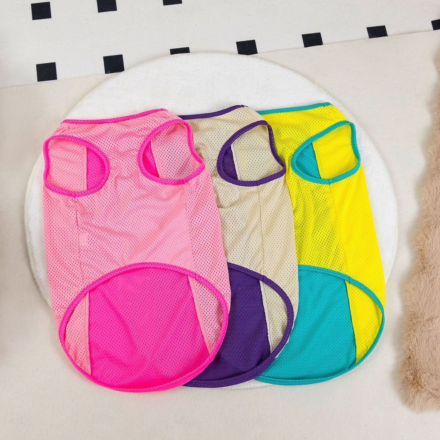 Dog Shirts Quick Dry Soft Stretchy Pet T-Shirts with Reflective Label Tank Top Sleeveless Vest Sun Protection Dog Clothes for Large Dogs 2025 - $15.49 –P10