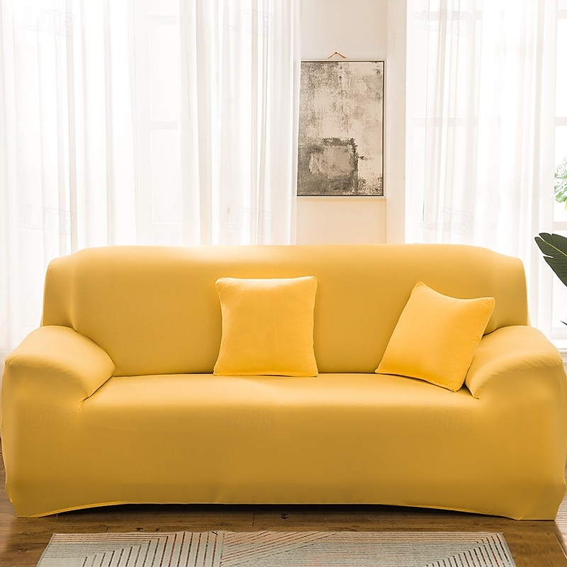 sofföverdrag för vardagsrum, 4-sits stretchmöbelskydd dammtät loveseat-överdrag allt-inklusive överdrag möbelskydd stolsöverdrag för vardagsrum 2025 - $15.49 –P10