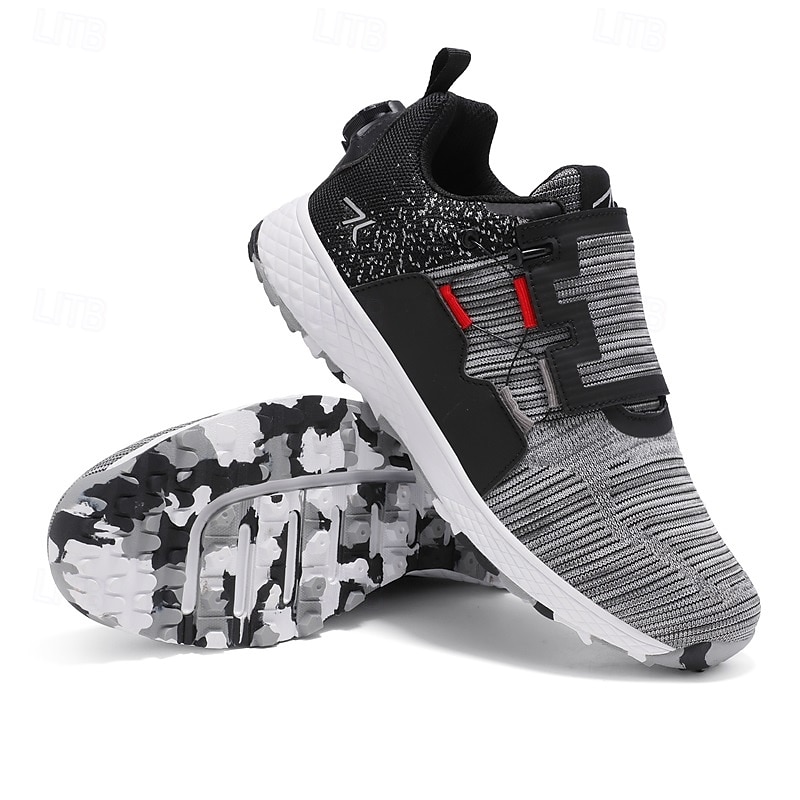 Men's White Golf Shoes with Multi-Traction Sole - Lightweight, Breathable Design for Outdoor Sports 2025 - $69.99 –P3