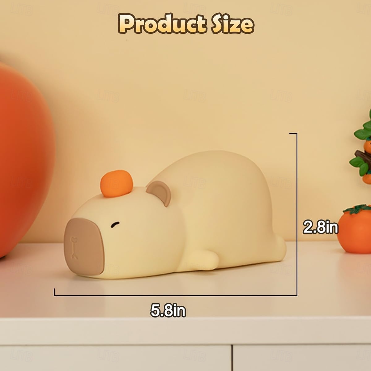 Luz noturna de silicone fofa com animais, lâmpada LED de silicone macia para crianças, luz noturna ideal para berçário, decoração divertida para quarto de meninos e meninas, luz suave e segura para de 2025 por $16.49 –P1