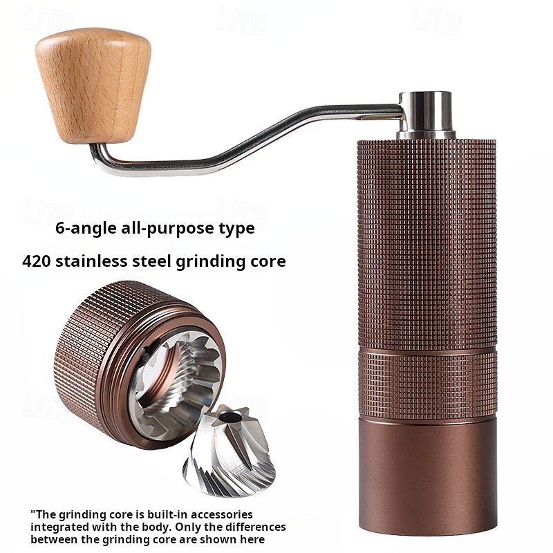 Macinacaffè manuale con macina in acciaio regolabile per cucina, utensile portatile per macinare il caffè espresso a mano del 2025 a $57.35 –P3