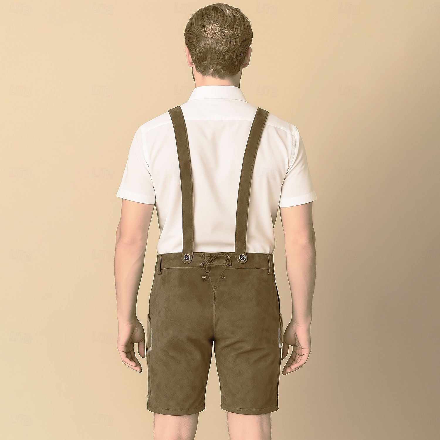 Oktoberfest Lederhosen Beiers Duits München Weiden Voor heren Doek in traditionele stijl 2026 - $43.99 –P9