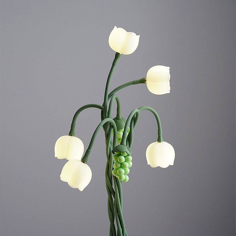 LED-blomsterbordlampe valentinsdag skrivebordslampe bryllup bursdagsfest hjem soverom nattlys usb-drevet avtakbar valentinsdag 2025 - $117.99 –P5
