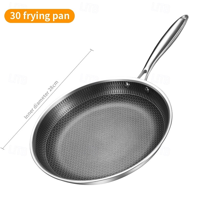 Non Stick Frying Pans, Hybrid Ceramic Stainless Steel Pan, Skillet with Stay-Cool Handle, Non Toxic, PFAS PFOA PTFE Free, Dishwasher & Oven Safe, Induction, Compatible with All Cooktops 2025 - $32.99 –P3