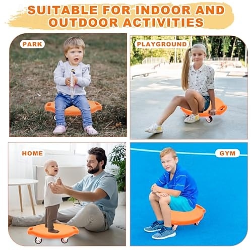 taapero pyöreä iso skootteri aistiharjoitteluvälineet tasapaino lasten varhaiskasvatus kodin eteinen nelipyöräinen skootteri 2025 - $41.99 –P4
