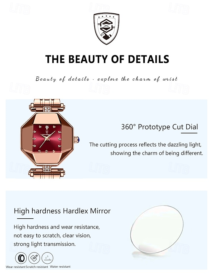 Women Quartz Watch Wrist Watch Retro Vintage Luxury Rhinestone Wristwatch Waterproof Stainless Steel Watch 2025 - $27.99 –P10