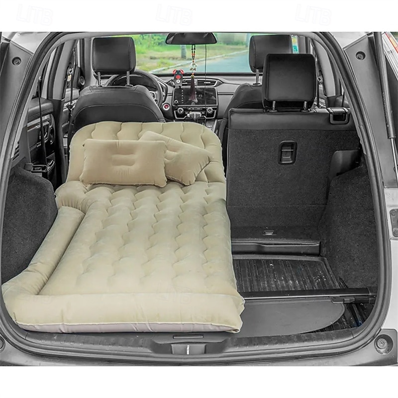 Portable SUV Travel Air Mattress Cushion Inflatable Car Bed Mattress Car Camping Mattress with 2 Pillows Outdoor Camping Cushion 2025 - $79.99 –P8