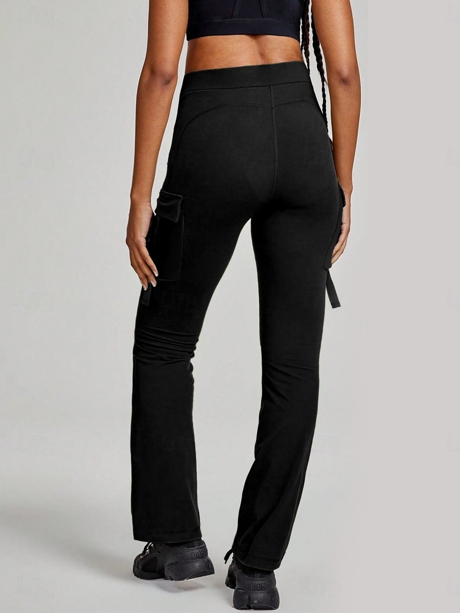 Női Leggings Haranguccás Nadrág Egyszínű Chino Vakáció Vintage Utca Stílus Hosszú Magas Derék Egyszínű Hasított Kényelmes Puha Kényelmes Rugalmas Kültéri Utca Fekete 1 Fekete 2 Fekete Nyár Slim Fit 2025 - $23.99 –P11
