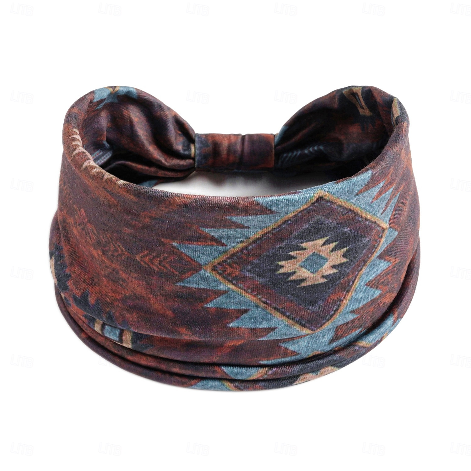 opaski boho damskie szerokie opaski turban elastyczne antypoślizgowe opaski do włosów trening joga chusty do włosów bieganie opaska na pot afrykańskie boho opaski na głowę modne akcesoria do włosów 2025 - $5.49 –P4