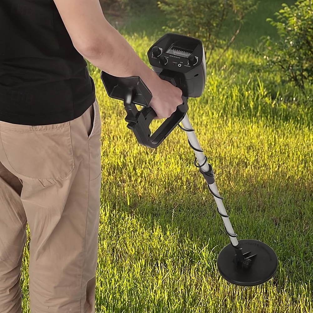 12 Inch High-Sensitivity Coil Golden Digger Deep Search Metal Detector - Adjustable Sensitivity, Advanced LCD Display, Accurate Treasure Hunter for Beginners And Professionals - Suitable for Finding L 2025 - $153.99 –P7