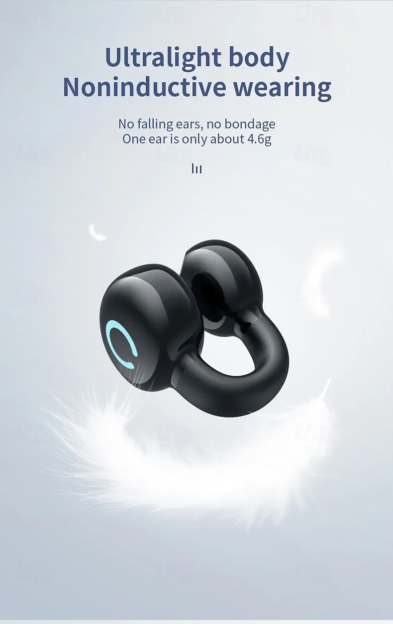 YX09 Open-Ear Wireless Earbuds Bluetooth 5.3 – Ultra-Light Clip-On Headphones with Mic, Low Latency, Waterproof, for Running, Gaming, Phone Calls 2025 - $22.99 –P5