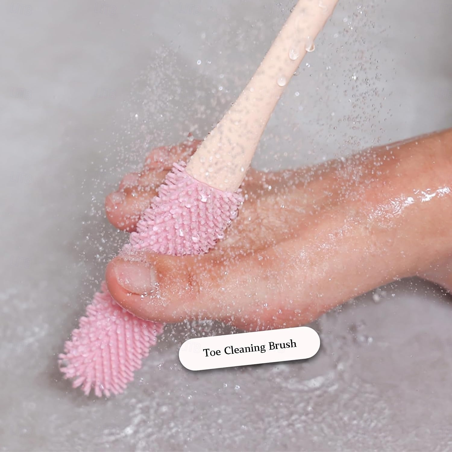 Toe Cleaning Brush, Toe Gap Cleaning Brush Long Handle,Silicone Foot Scrubber for Shower,Feet Cleaner Scrub Foot Care for Seniors,Elderly, Men and Women 2025 - $9.99 –P8