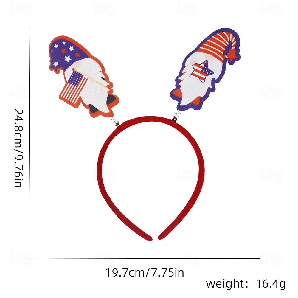Patriotic Head Boppers Headband -Fourth 4th of July Party Accessories Favors Decorations 2026 - $3.49 –P10