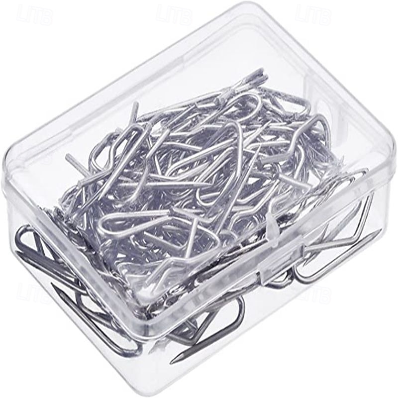 58 Pack Metal Curtain Hooks Pin-On Drapery Hooks 1.2 by 1 Inch for Window,Door,Shower Curtain 2025 - $12.49 –P3