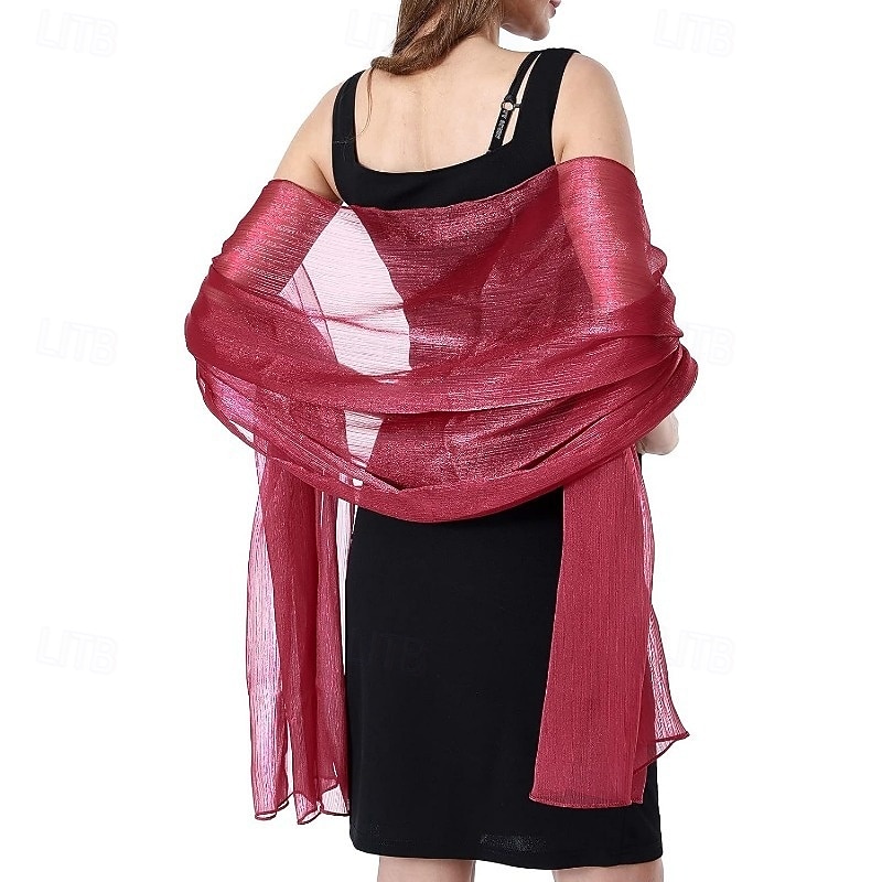 Dámské bolerko Elegantní dámy Bez rukávů Polyester Svatební Bolerka S Čistá Barva Pro Formální Léto 2025 - $45.99 –P13