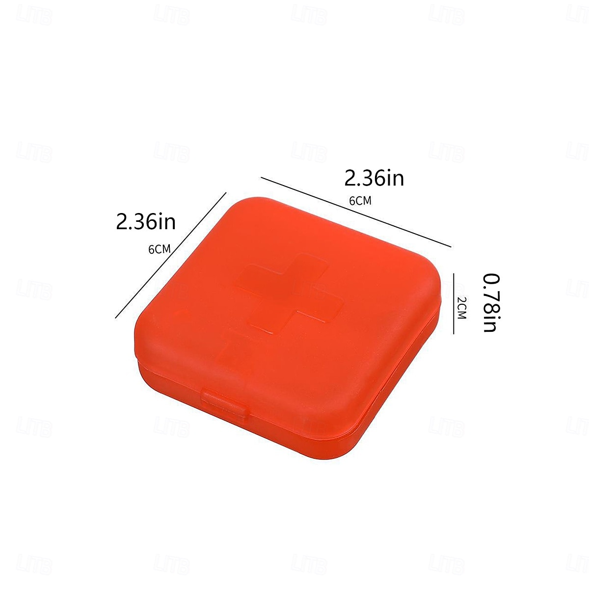 10pcs 5pcs 1pc New Portable Jewelry Box Earplug Box Accessories Mini Sorting Fish Hook Storage Box Medicine Box Portable Small Items Anti Loss Storage 2025 - $4.99 –P7