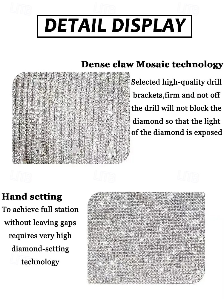 Women's Elegant Crystal Evening Handbag with Silver Chain, Beaded Detail, and High-Quality Zipper, Perfect for Weddings, Parties and Formal Events. 2025 - $42.99 –P10