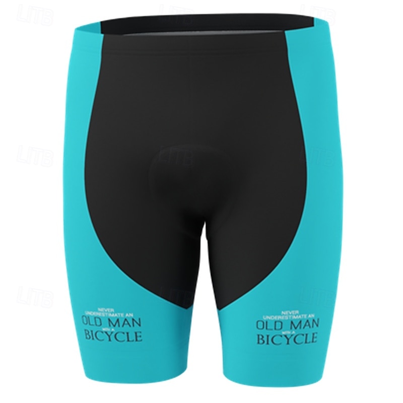 Herr Cykelvägshorts Cykelshorts Vadderade cykelbyxor Cykel Shorts Underdelar Formpassad Bergscykling Vägcykling sporter 3D Tablett Andningsfunktion Snabb tork Svettavvisande Gul Röd Kläder Cykelkläder 2025 - $25.99 –P5