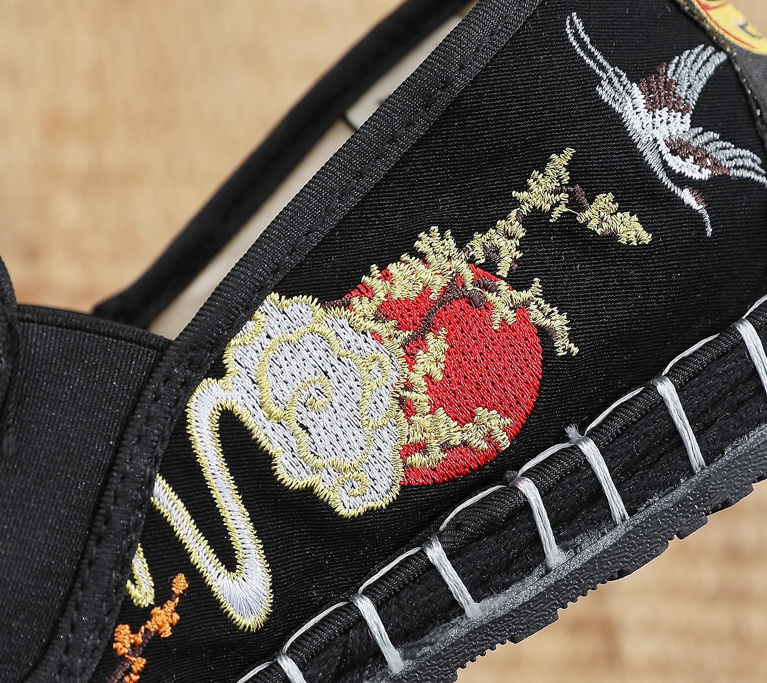 Pánské bílé espadrilky nazouvací boty s uměleckou výšivkou - stylová obuv s jedinečným tygřím designem 2025 - $42.99 –P8