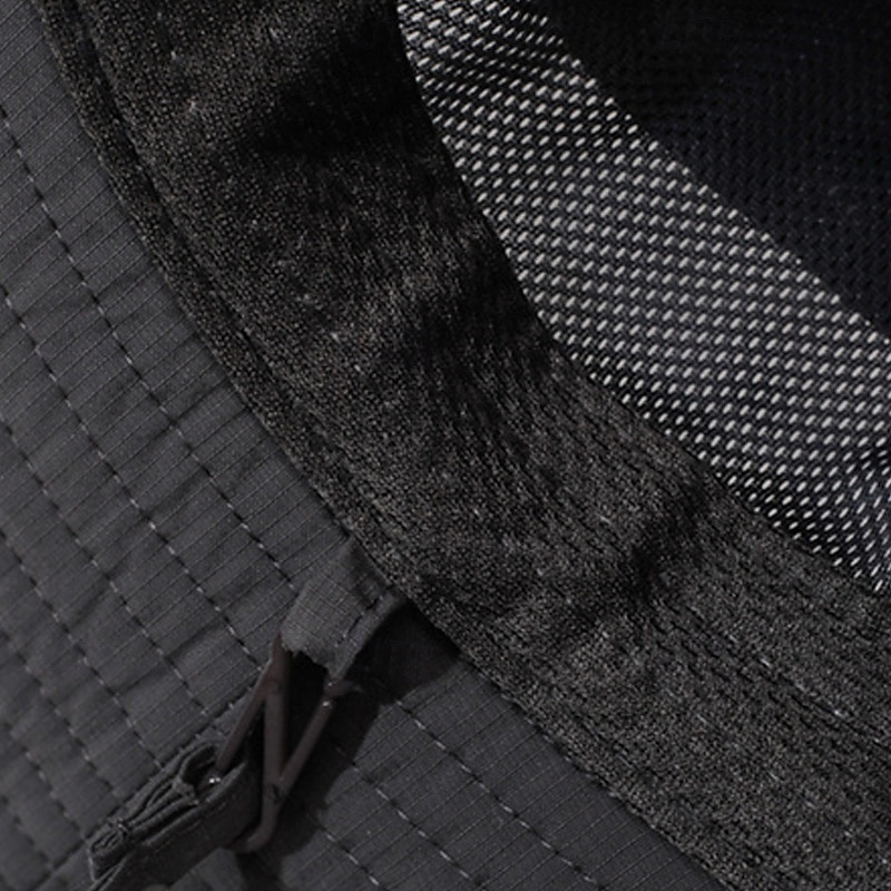 Herr Fiskarhatt Solhatt Svart Rodnande Rosa Polyester Snörning Mode Ledigt Gata Dagligen Slät Solskyddskräm Andningsfunktion 2025 - $9.49 –P7