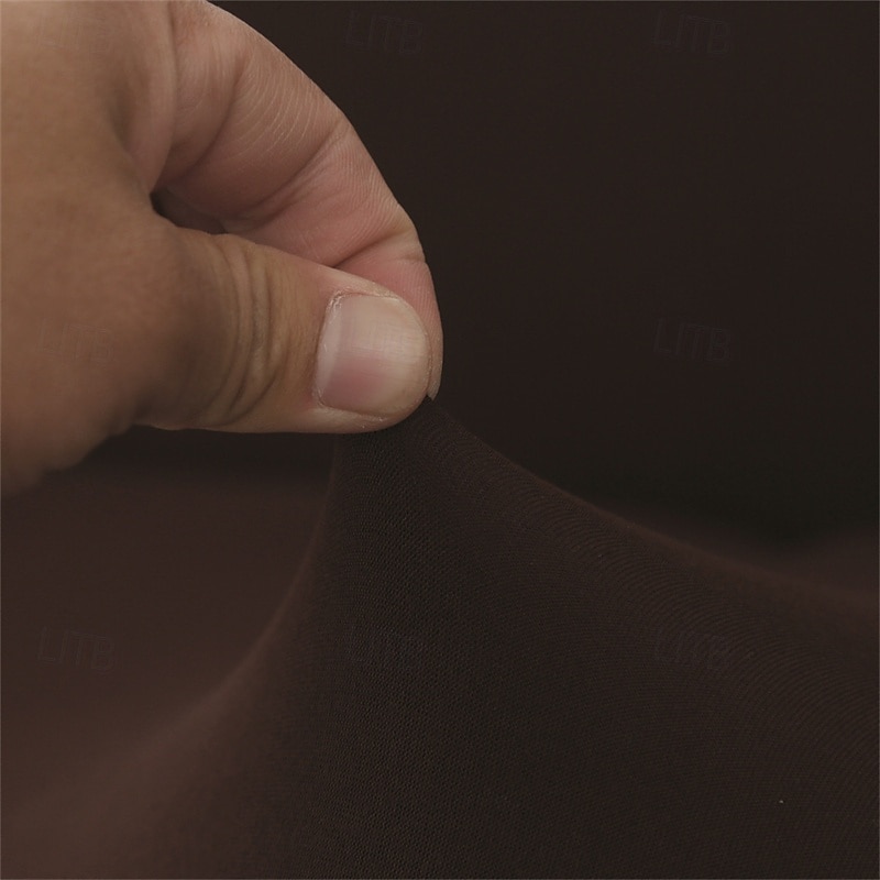 Capa de sofá com saia de cor sólida estilo saia de sofá simplicidade para sala de estar capas de sofá estilos sazonais capa elástica para sofá toalha de sofá protetor de cadeira 1 peça de 2025 por $27.99 –P13