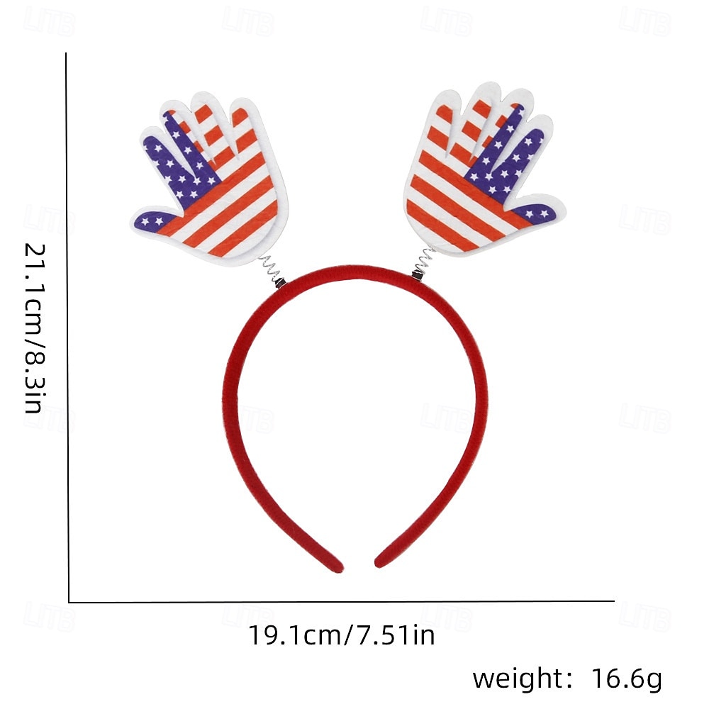 Patriotic Head Boppers Headband -Fourth 4th of July Party Accessories Favors Decorations 2026 - $3.49 –P7
