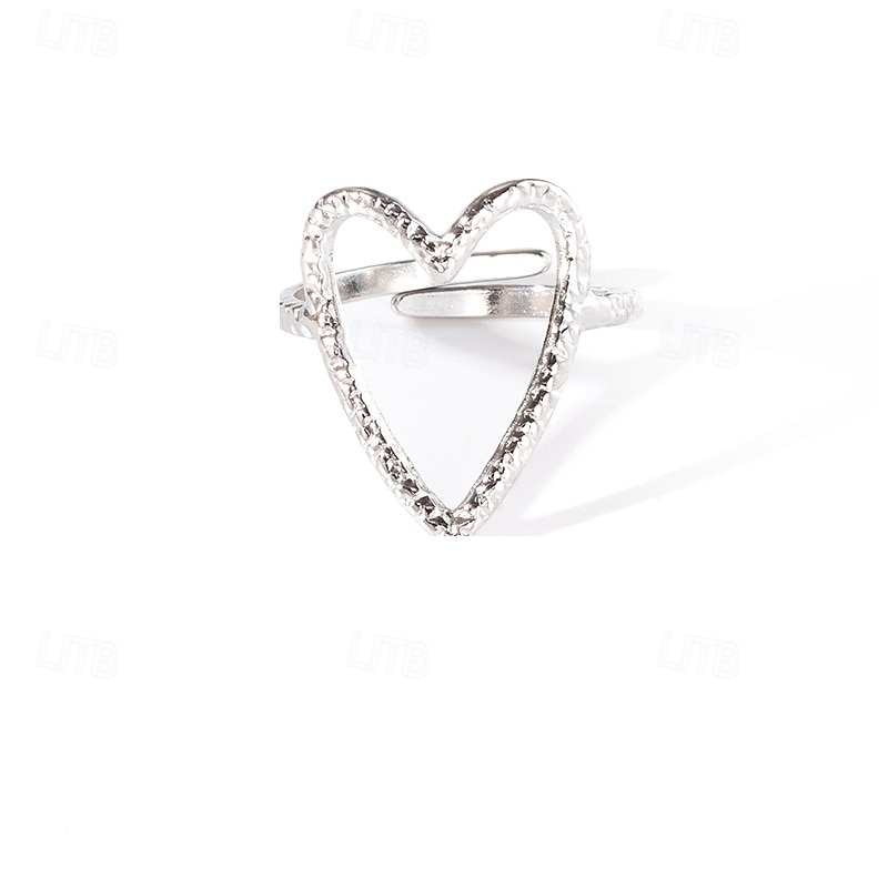 Bague / Anneaux For Femmes Quotidien Fête Date Acier de 2025 ? $14.49 –P5