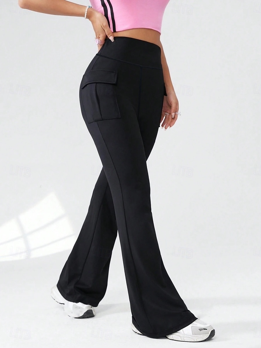 Női Leggings Haranguccás Nadrág Egyszínű Chino Vakáció Vintage Utca Stílus Hosszú Magas Derék Egyszínű Hasított Kényelmes Puha Kényelmes Rugalmas Kültéri Utca Fekete 1 Fekete 2 Fekete Nyár Slim Fit 2025 - $23.99 –P7