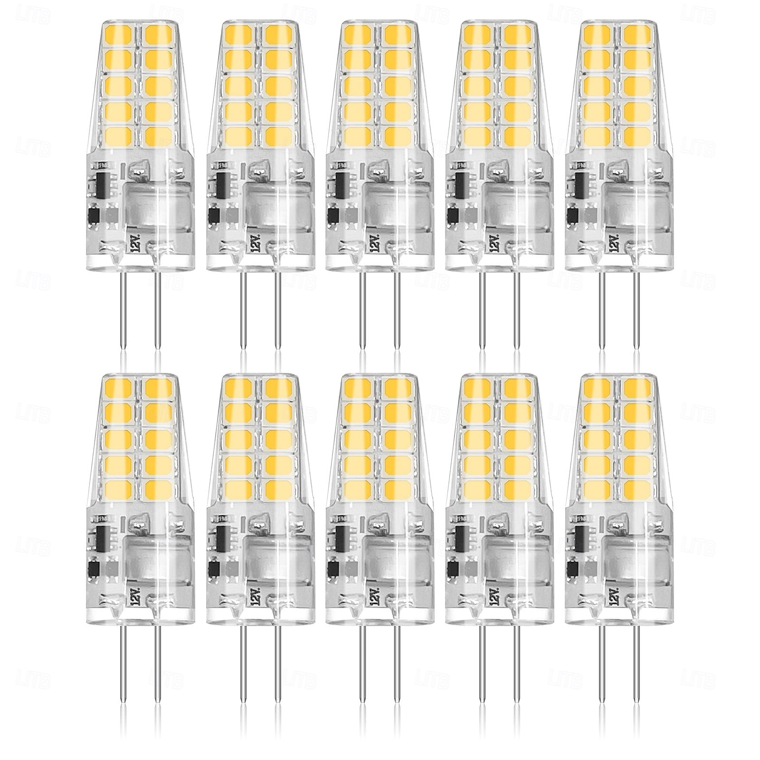 2 W LED betűzős izzók 250 lm G4 T 20 LED gyöngyök Meleg fehér Fehér 2026 - $26.99 –P1