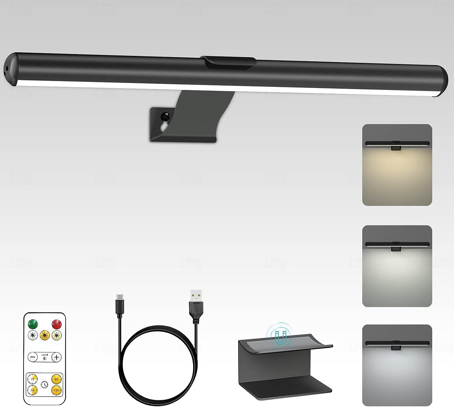 2025年 絵画用 LED ピクチャーライト（プラグイン式）、充電式で調節可能なアートライト、アートワークの展示用ギャラリーウォールライト  コレクション – $29.99 –P2