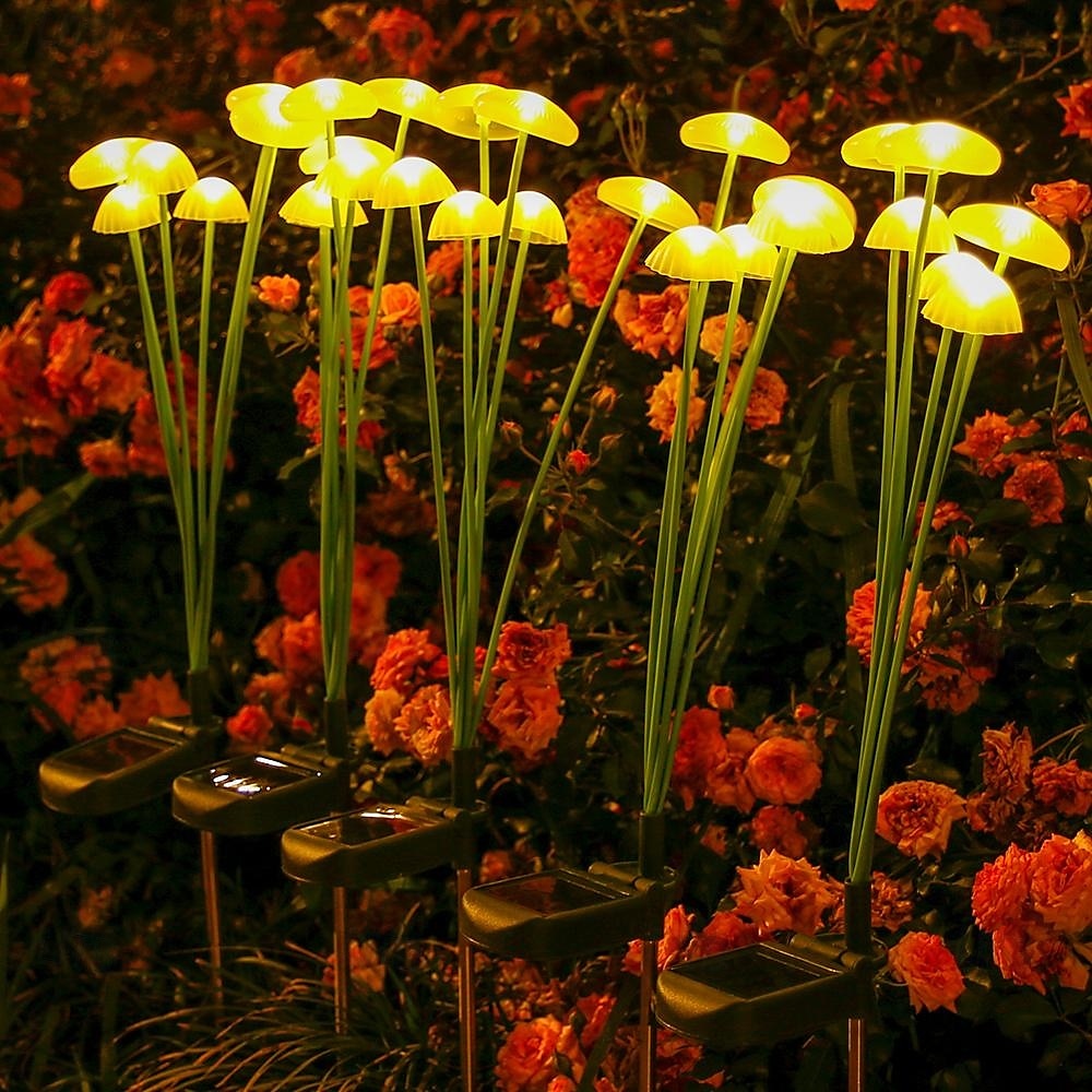 2 τεμάχια ηλιακό φως μανιταριών για μονοπάτι εξωτερικού χώρου, φως γκαζόν, αδιάβροχο, φως κήπου, σπίτι, αυλή, κάμπινγκ, διακοπές, διακόσμηση τοπίου, φως 2026 - $30.99 –P7