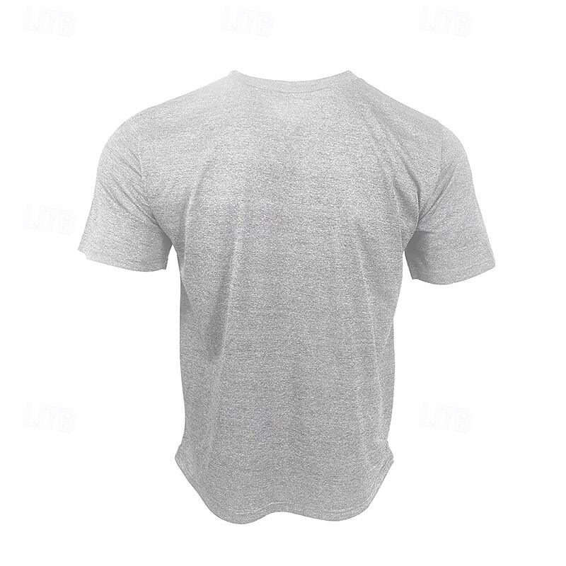 Ανδρικά Μπλουζάκι Κοντομάνικα Κοντομάνικο μπλουζάκι Μπλουζάκι μπλουζάκι Κοντομάνικο Στρογγυλή Ψηλή Λαιμόκοψη Καλοκαίρι Μοτίβο Μοντέρνα Υψηλής Ποιότητας Βασικό Στάμπα Διακοπές Δρόμος Εξόδου 2025 - $16.49 –P3