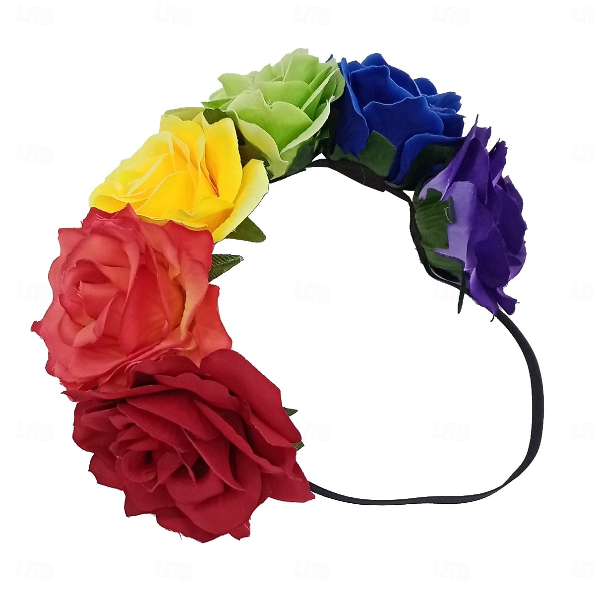 Orgulho Faixa de Cabeça Coroa de flores Hippie Arco-Íris Adulto Mulheres Unisexo Dia Das Bruxas Carnaval Festival de Música Parada do Orgulho Mês do Orgulho Vestir-se de 2026 por $15.49 –P1