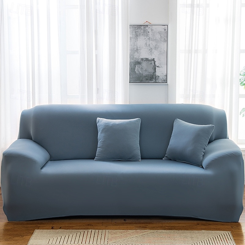 sofföverdrag för vardagsrum, 4-sits stretchmöbelskydd dammtät loveseat-överdrag allt-inklusive överdrag möbelskydd stolsöverdrag för vardagsrum 2025 - $15.49 –P8