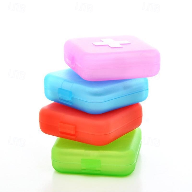 10pcs 5pcs 1pc New Portable Jewelry Box Earplug Box Accessories Mini Sorting Fish Hook Storage Box Medicine Box Portable Small Items Anti Loss Storage 2025 - $4.99 –P6