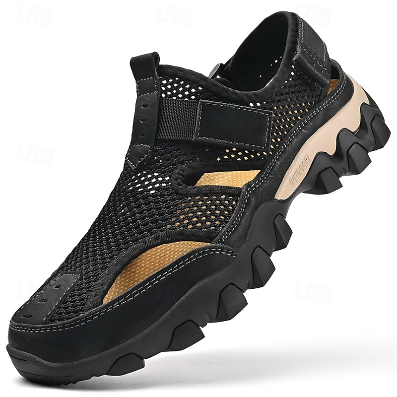 Men's Sporty Outdoor Slip-On Shoes with Ventilated Upper and Anti-Slip Sole - Ideal for Summer, Beach and Water Sports 2025 - $46.99 –P2
